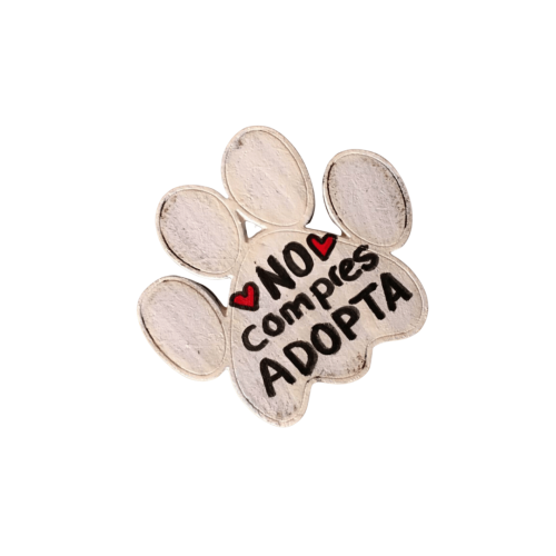 Broche no compres adopta