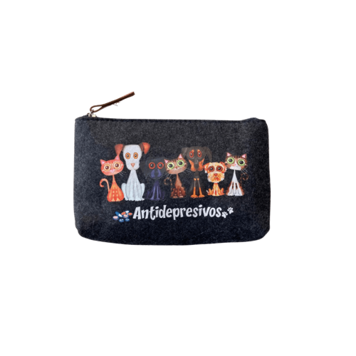 Neceser fieltro negro antidepresivos web