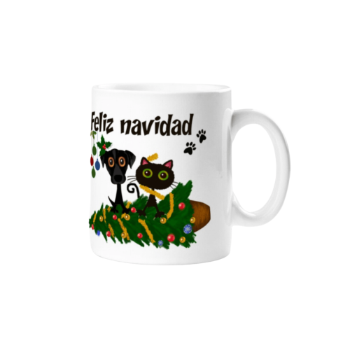 Taza feliz navidad web