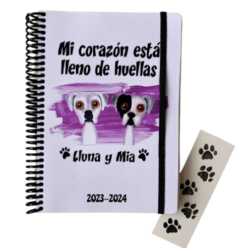 Agenda personalizada texto 2