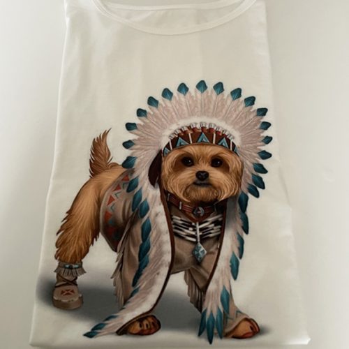 Camiseta perro indio peq