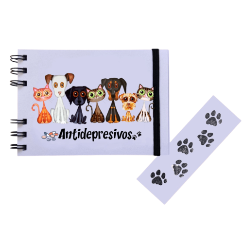 Libreta Antidepresivos gatos y perros