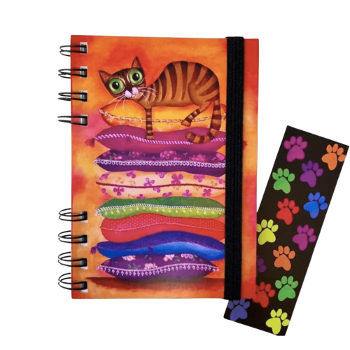 Libreta gato naranja web