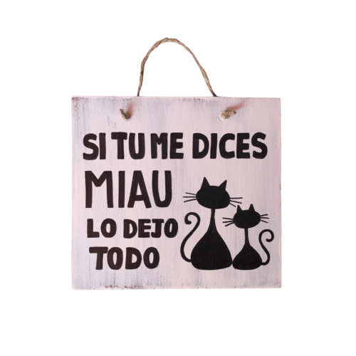 Si tu me dices miau web