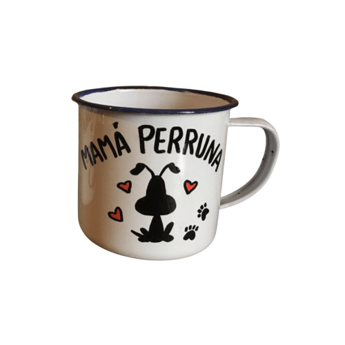 Taza vintage mama perruna web